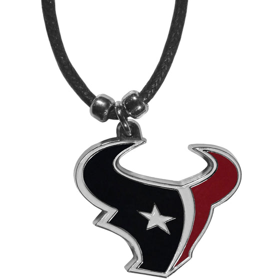 Houston Texans Cord Necklace (SSKG) - 757 Sports Collectibles