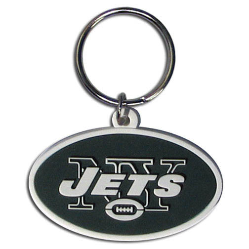 New York Jets Flex Key Chain (SSKG) - 757 Sports Collectibles