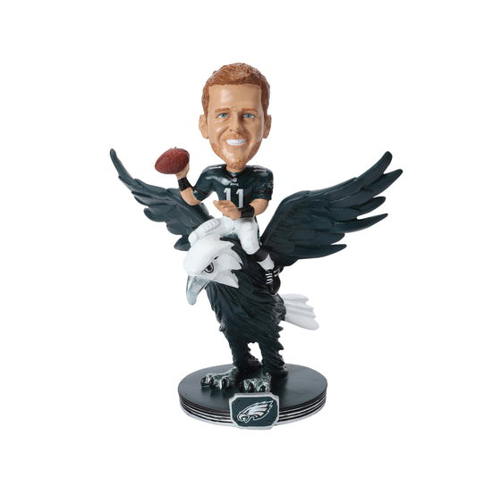 Philadelphia Eagles Carson Wentz Riding Eagle Bobble Head