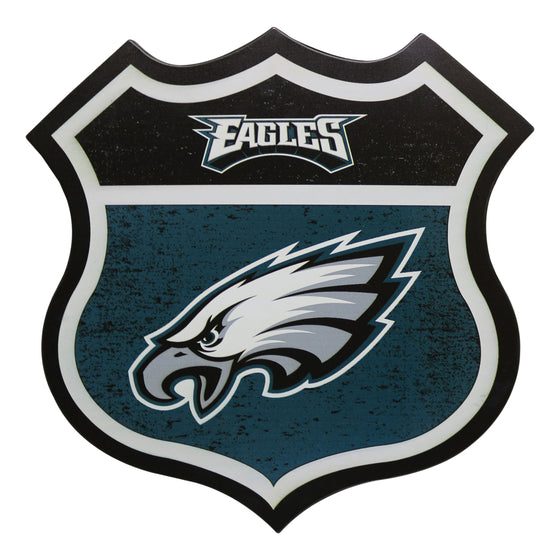 Philadelphia Eagles 13" Vintage Metal Wall Sign