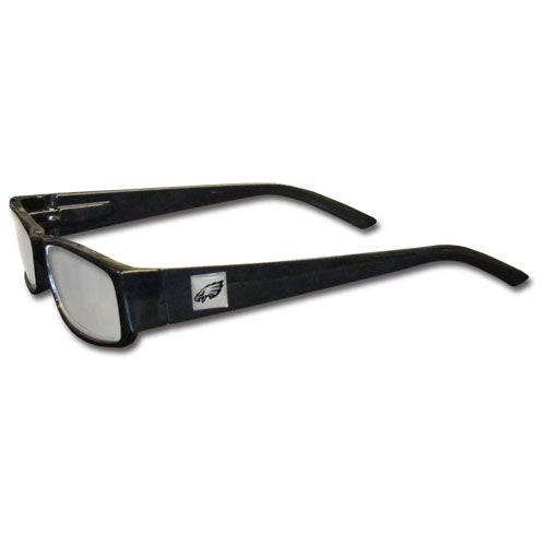 Philadelphia Eagles Black Reading Glasses +1.75 (SSKG) - 757 Sports Collectibles