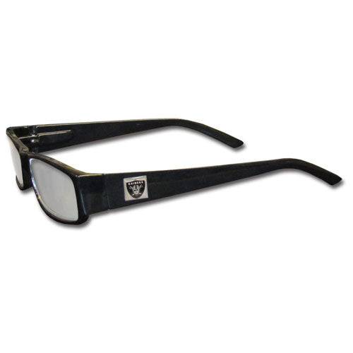 Oakland Raiders Black Reading Glasses +1.25 (SSKG) - 757 Sports Collectibles