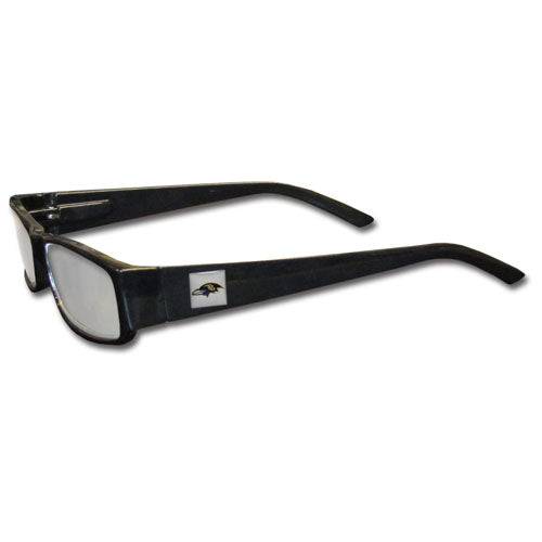 Baltimore Ravens Black Reading Glasses +1.75 (SSKG) - 757 Sports Collectibles