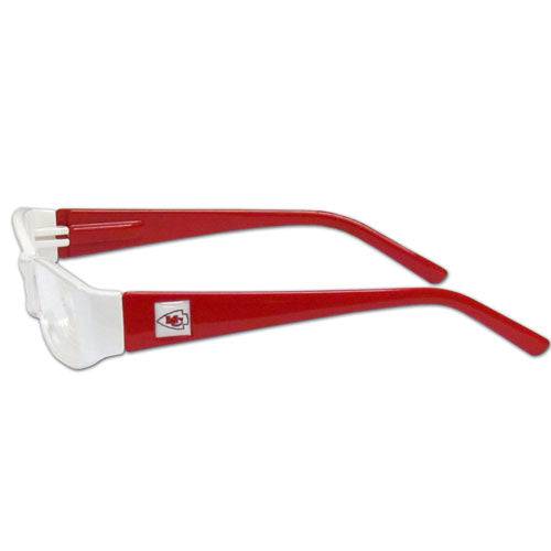 Kansas City Chiefs Reading Glasses +1.75 (SSKG) - 757 Sports Collectibles