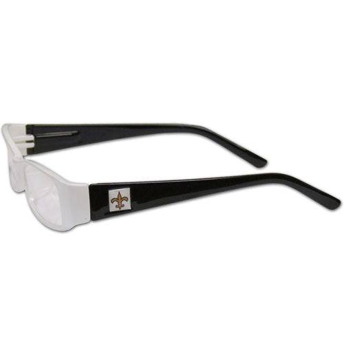 New Orleans Saints Reading Glasses +2.00 (SSKG) - 757 Sports Collectibles