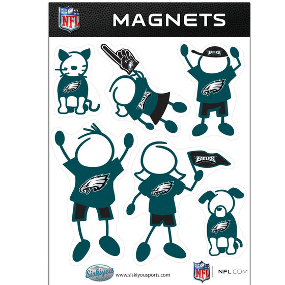 Philadelphia Eagles Family Magnet Set (SSKG) - 757 Sports Collectibles