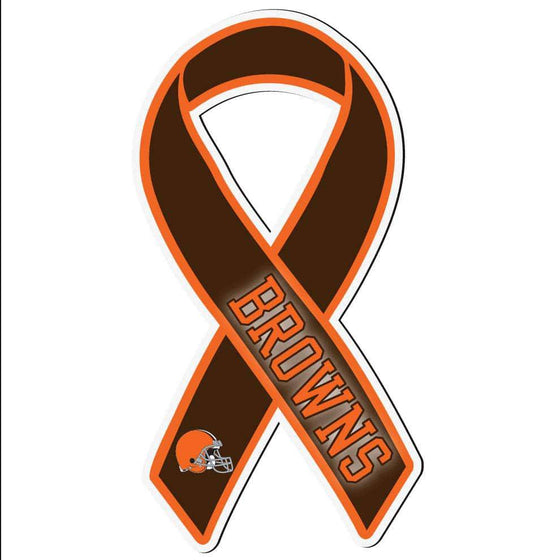 Cleveland Browns Ribbon Magnet (SSKG) - 757 Sports Collectibles