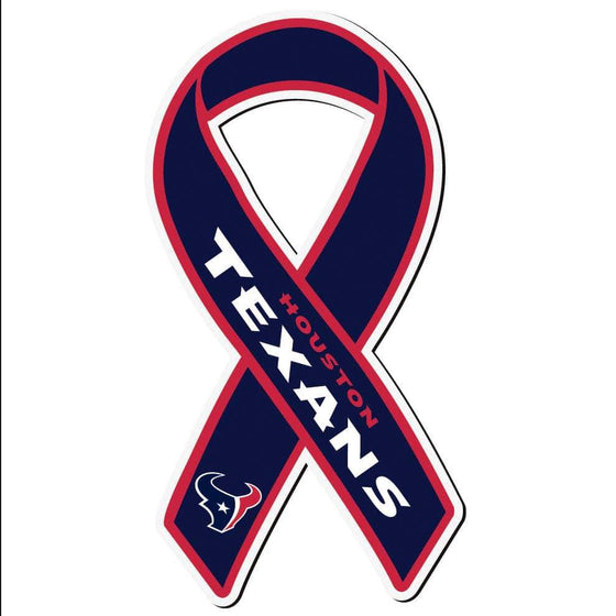 Houston Texans Ribbon Magnet (SSKG) - 757 Sports Collectibles