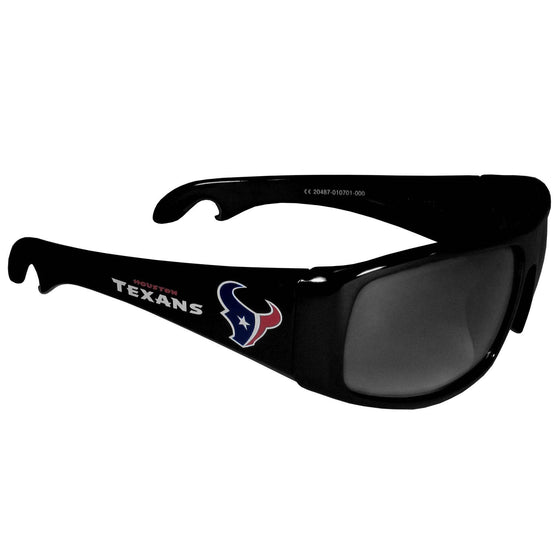 Houston Texans Wrap Bottle Opener Sunglasses - 757 Sports Collectibles