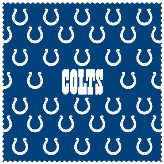Indianapolis Colts Microfiber Cleaning Cloth (SSKG) - 757 Sports Collectibles