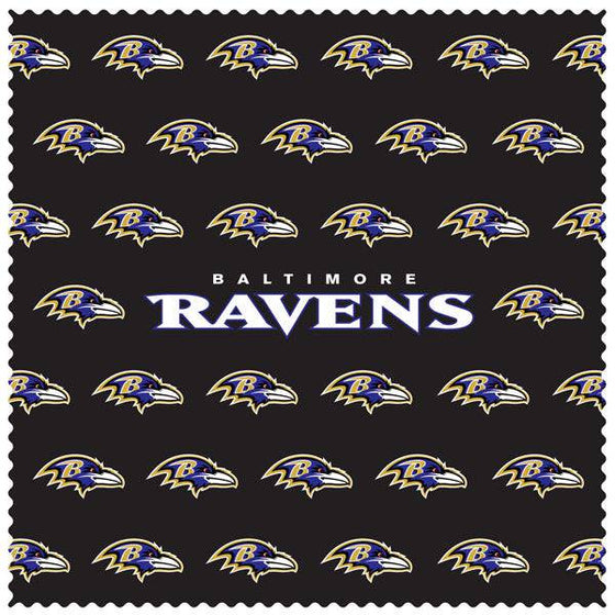 Baltimore Ravens Microfiber Cleaning Cloth (SSKG) - 757 Sports Collectibles