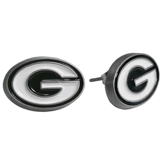 Green Bay Packers Stud Earrings (SSKG) - 757 Sports Collectibles