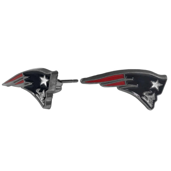 New England Patriots Stud Earrings (SSKG) - 757 Sports Collectibles