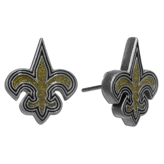 New Orleans Saints Stud Earrings (SSKG) - 757 Sports Collectibles