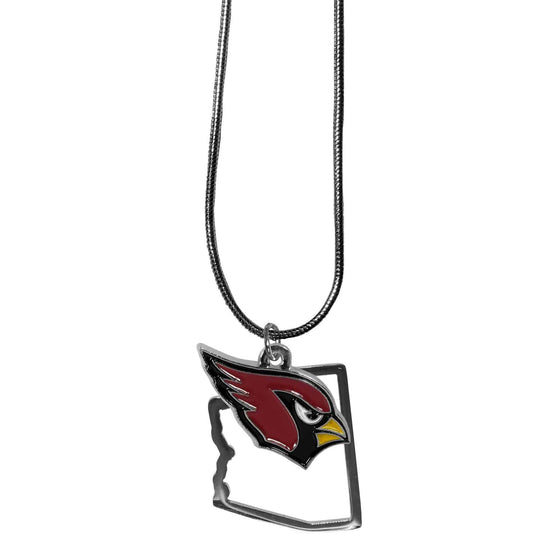 Arizona Cardinals State Charm Necklace (SSKG) - 757 Sports Collectibles