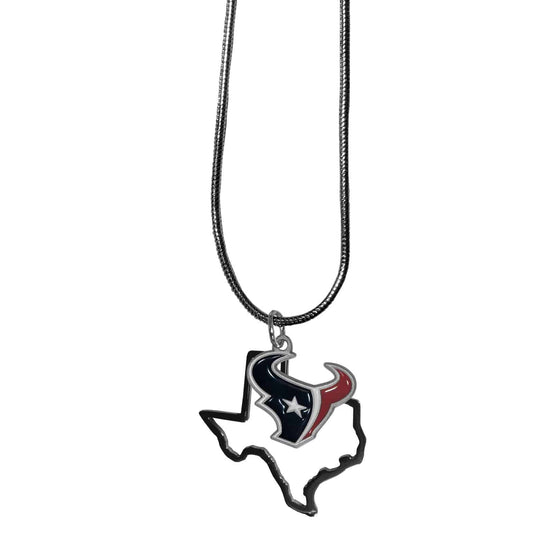 Houston Texans State Charm Necklace (SSKG) - 757 Sports Collectibles