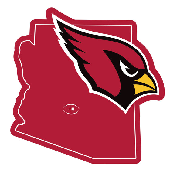 Arizona Cardinals Home State 11 Inch Magnet (SSKG) - 757 Sports Collectibles