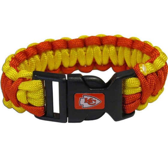 Kansas City Chiefs Survivor Bracelet (SSKG) - 757 Sports Collectibles