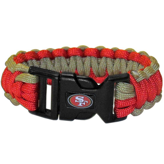 San Francisco 49ers Survivor Bracelet (SSKG) - 757 Sports Collectibles