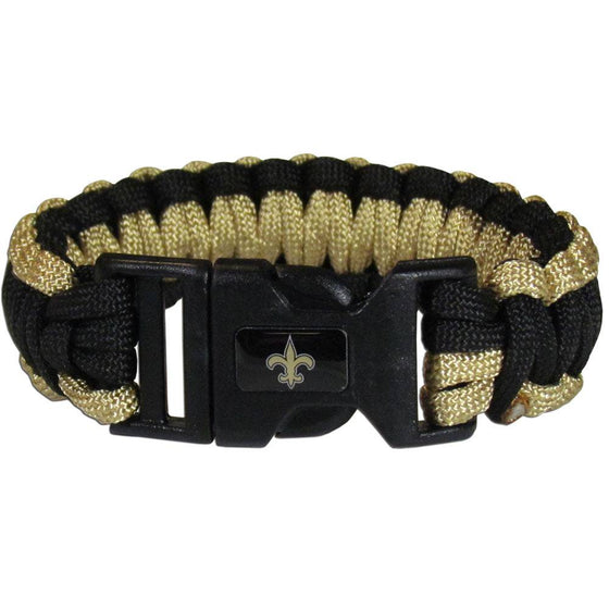 New Orleans Saints Survivor Bracelet (SSKG) - 757 Sports Collectibles