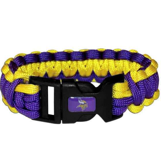 Minnesota Vikings Survivor Bracelet (SSKG) - 757 Sports Collectibles