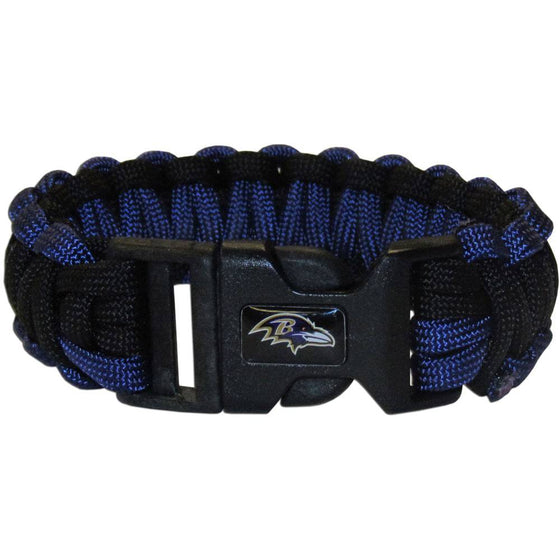 Baltimore Ravens Survivor Bracelet (SSKG) - 757 Sports Collectibles