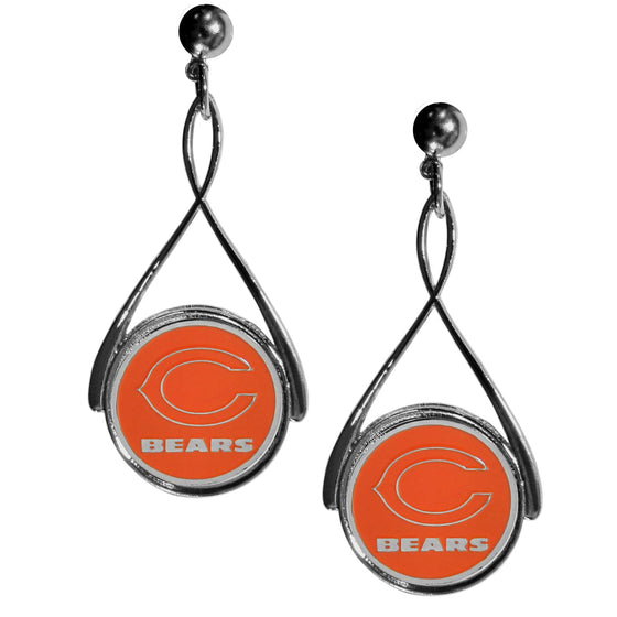 Chicago Bears Tear Drop Earrings (SSKG) - 757 Sports Collectibles