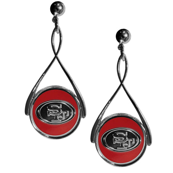 San Francisco 49ers Tear Drop Earrings (SSKG) - 757 Sports Collectibles