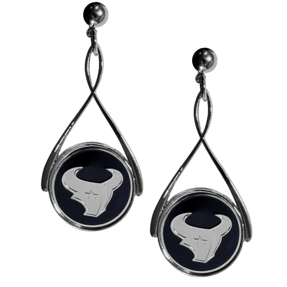 Houston Texans Tear Drop Earrings (SSKG) - 757 Sports Collectibles