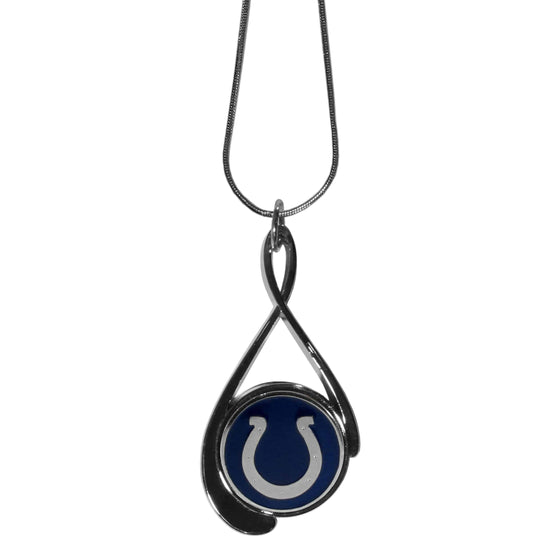 Indianapolis Colts Tear Drop Necklace (SSKG) - 757 Sports Collectibles