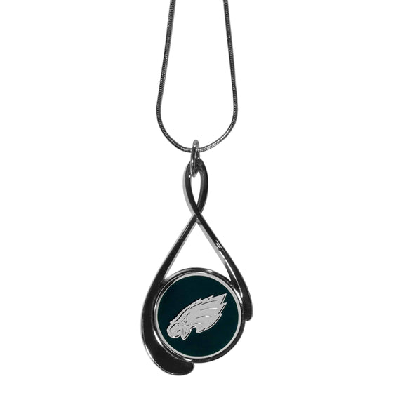 Philadelphia Eagles Tear Drop Necklace (SSKG) - 757 Sports Collectibles