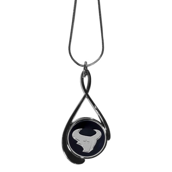 Houston Texans Tear Drop Necklace (SSKG) - 757 Sports Collectibles