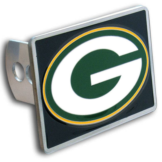 Green Bay Packers Hitch Cover Class II and Class III Metal Plugs (SSKG) - 757 Sports Collectibles