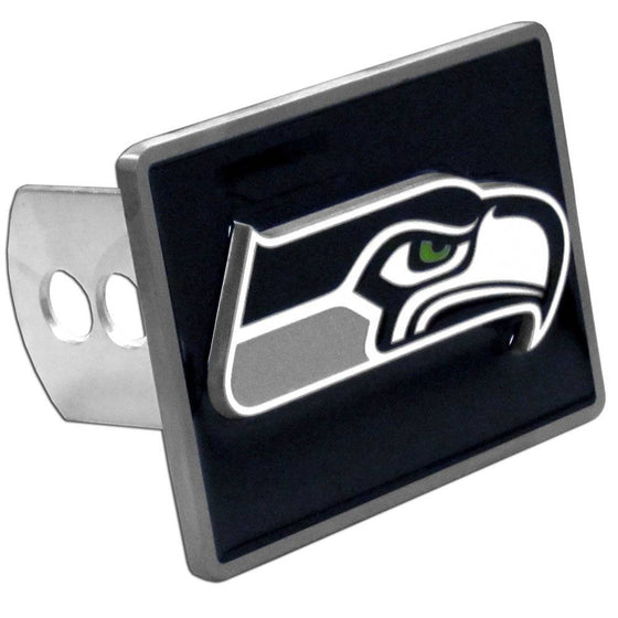 Seattle Seahawks Hitch Cover Class II and Class III Metal Plugs (SSKG) - 757 Sports Collectibles