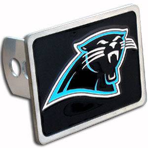 Carolina Panthers Hitch Cover Class II and Class III Metal Plugs (SSKG) - 757 Sports Collectibles