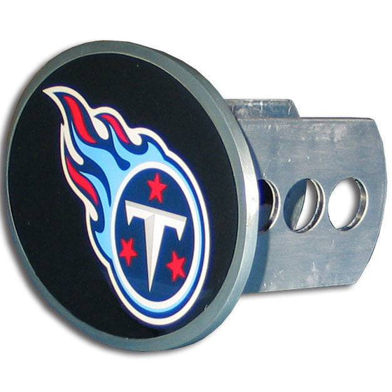 Tennessee Titans Oval Metal Hitch Cover Class II and III (SSKG) - 757 Sports Collectibles