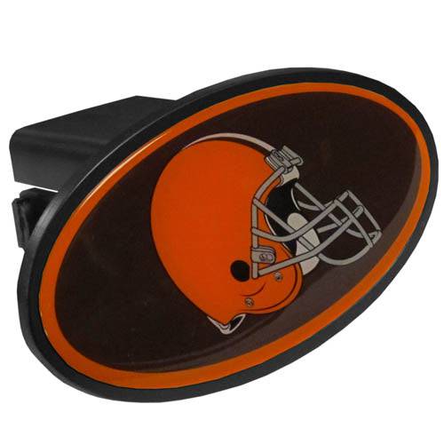 Cleveland Browns Plastic Hitch Cover Class III (SSKG) - 757 Sports Collectibles