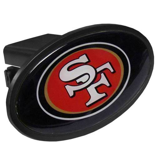 San Francisco 49ers Plastic Hitch Cover Class III (SSKG) - 757 Sports Collectibles