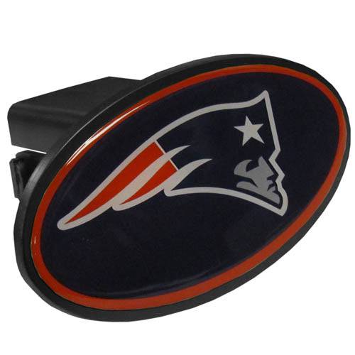 New England Patriots Plastic Hitch Cover Class III (SSKG) - 757 Sports Collectibles