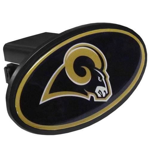 St. Louis Rams Plastic Hitch Cover Class III (SSKG) - 757 Sports Collectibles