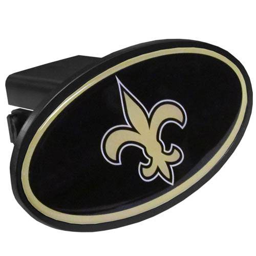 New Orleans Saints Plastic Hitch Cover Class III (SSKG) - 757 Sports Collectibles