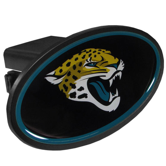 Jacksonville Jaguars Plastic Hitch Cover Class III (SSKG) - 757 Sports Collectibles