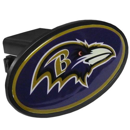 Baltimore Ravens Plastic Hitch Cover Class III (SSKG) - 757 Sports Collectibles