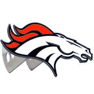 Denver Broncos Large Hitch Cover Class II and Class III Metal Plugs (SSKG) - 757 Sports Collectibles