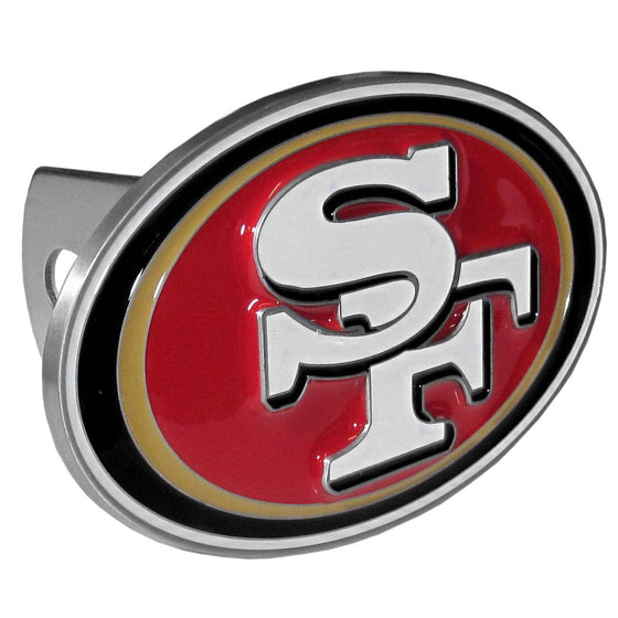 San Francisco 49ers Large Hitch Cover Class II and Class III Metal Plugs (SSKG) - 757 Sports Collectibles