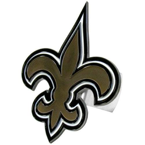 New Orleans Saints Large Hitch Cover Class II and Class III Metal Plugs (SSKG) - 757 Sports Collectibles