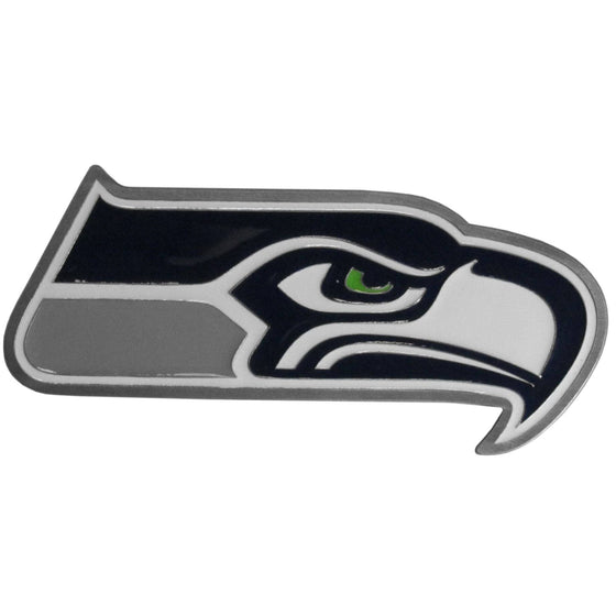 Seattle Seahawks Large Hitch Cover Class II and Class III Metal Plugs (SSKG) - 757 Sports Collectibles