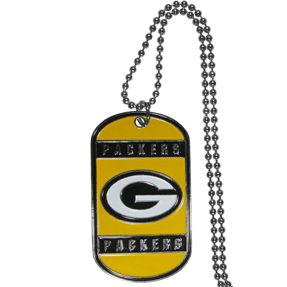 Green Bay Packers Tag Necklace (SSKG) - 757 Sports Collectibles