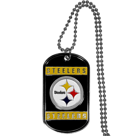Pittsburgh Steelers Tag Necklace (SSKG) - 757 Sports Collectibles