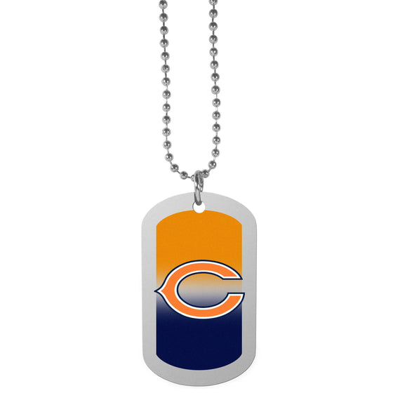 Chicago Bears Team Tag Necklace (SSKG) - 757 Sports Collectibles